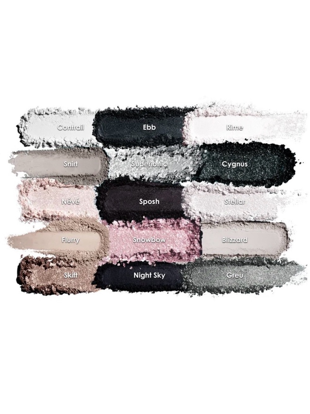 Natasha Denona Xenon Palette- cool toned, edgy, glam, smoky, limited edition - Picture 13 of 14